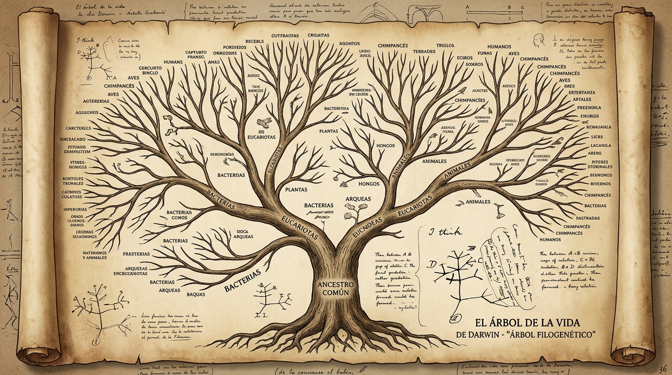 Arbol Filogenetico Darwin